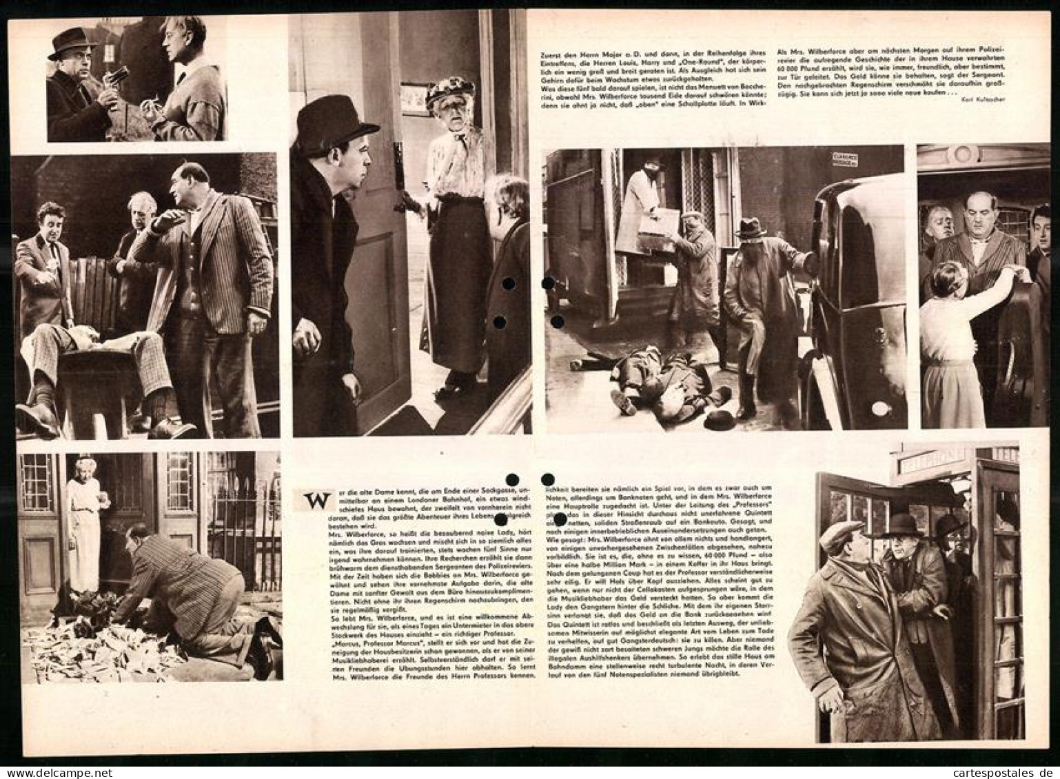 Filmprogramm PFP Nr. 78 /62, Ladykillers, Alec Guinness, Cecil Parker, Regie: Alexander Mackendrick  - Revistas