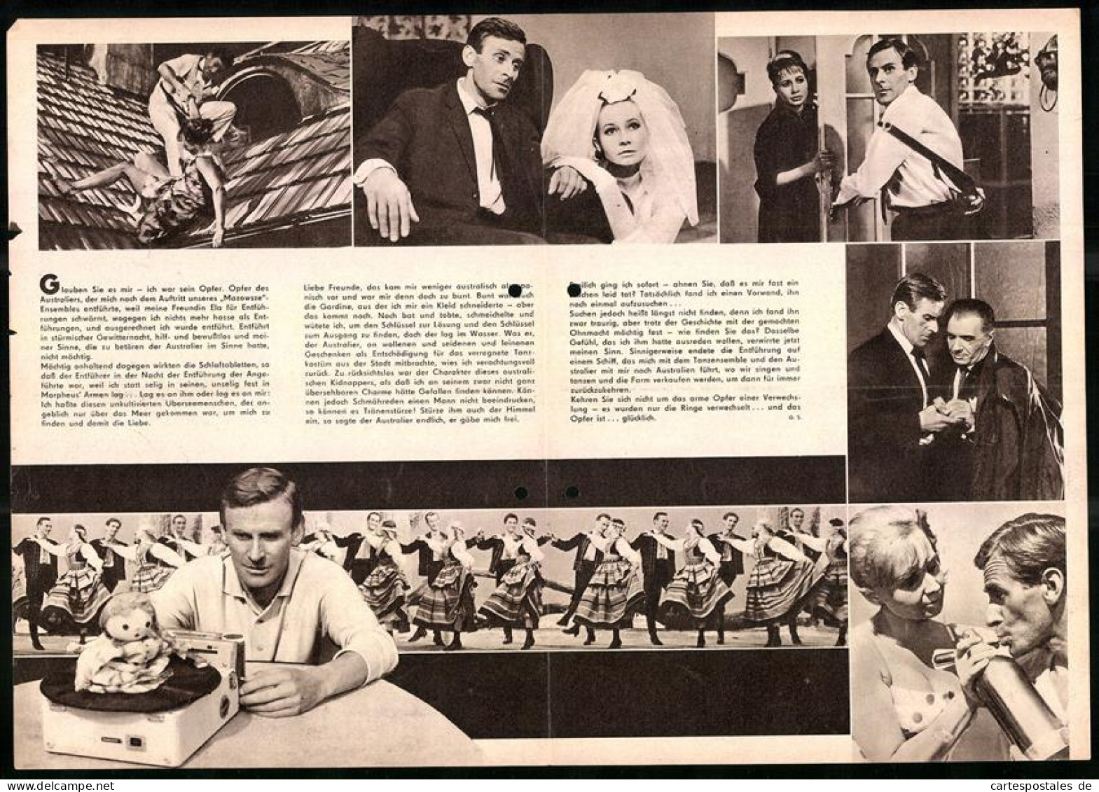 Filmprogramm PFP Nr. 75 /64, Eine Frau Für Den Australier, Elzbieta Czyzewska, Wieslaw Golas, Regie: Stanislaw Bareja  - Magazines