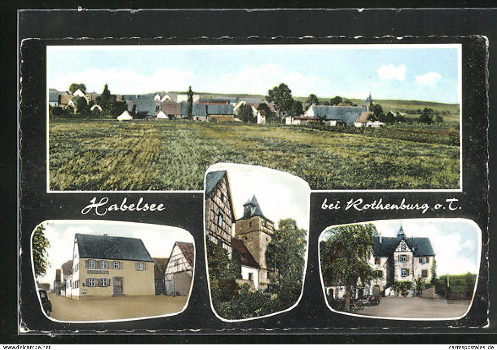 AK Habelsee, Gebäudeansichten, Turm, Panorama  - Otros & Sin Clasificación