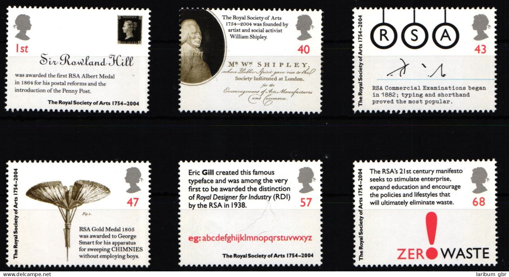 Großbritannien 2230-2235 Postfrisch #KN190 - Other & Unclassified