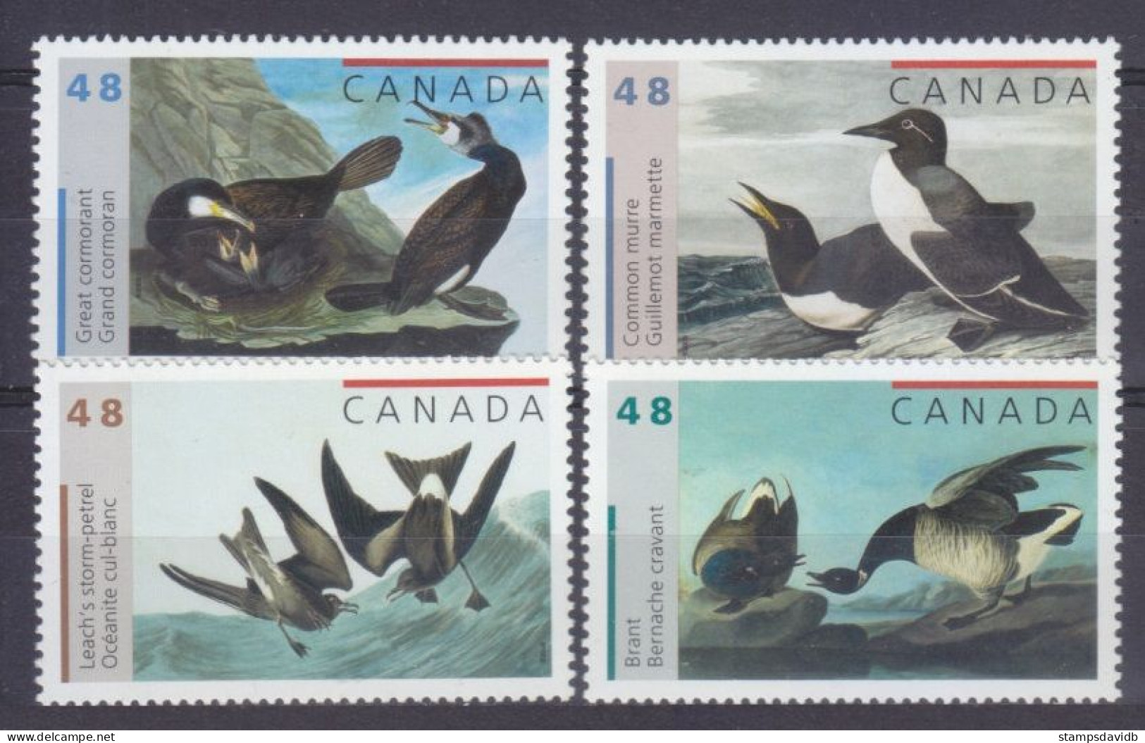 2003 Canada 2105-2108 Birds 4,00 € - Albatros