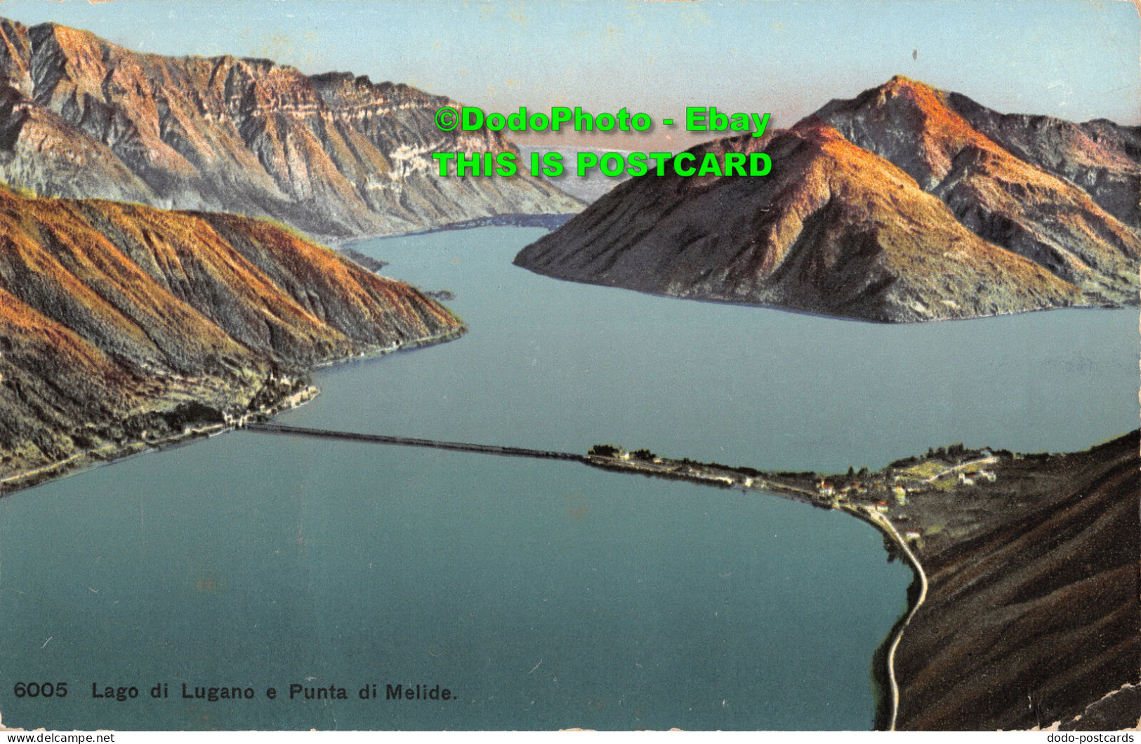 R346091 Lago Di Lugano E Punta Di Melide. Kilchberg. Wehrli A. G. 1926 - Monde