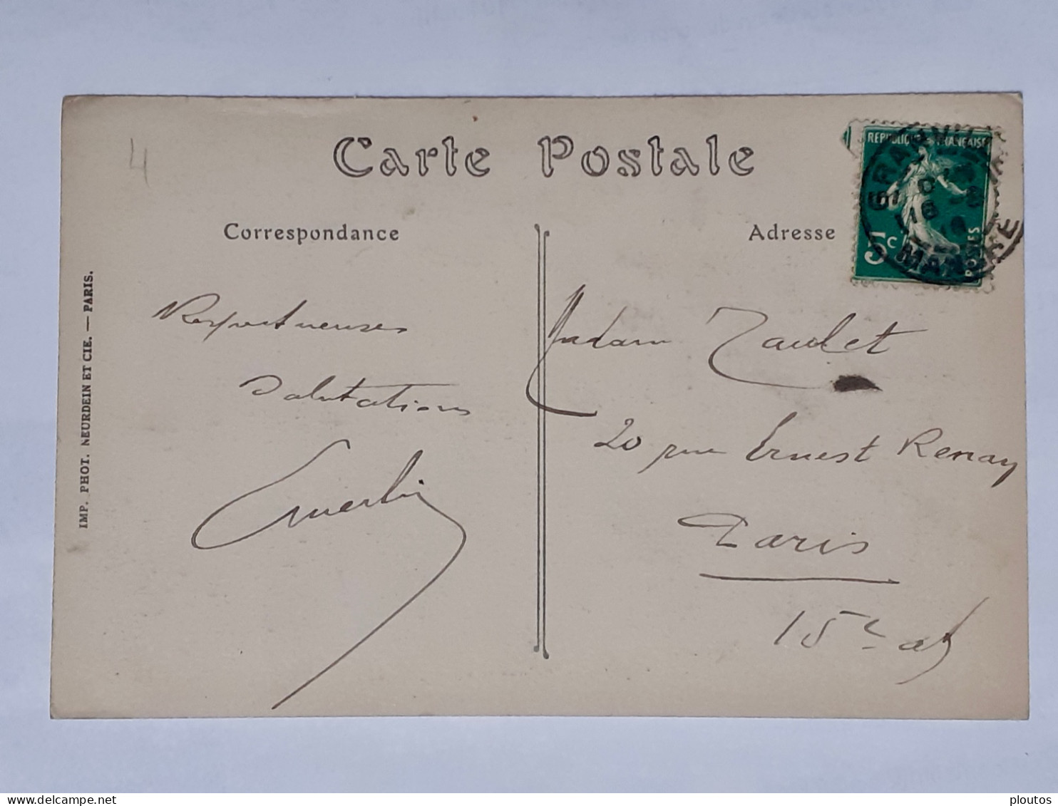 Lot 3 Cartes. Baigneuse. - Other & Unclassified