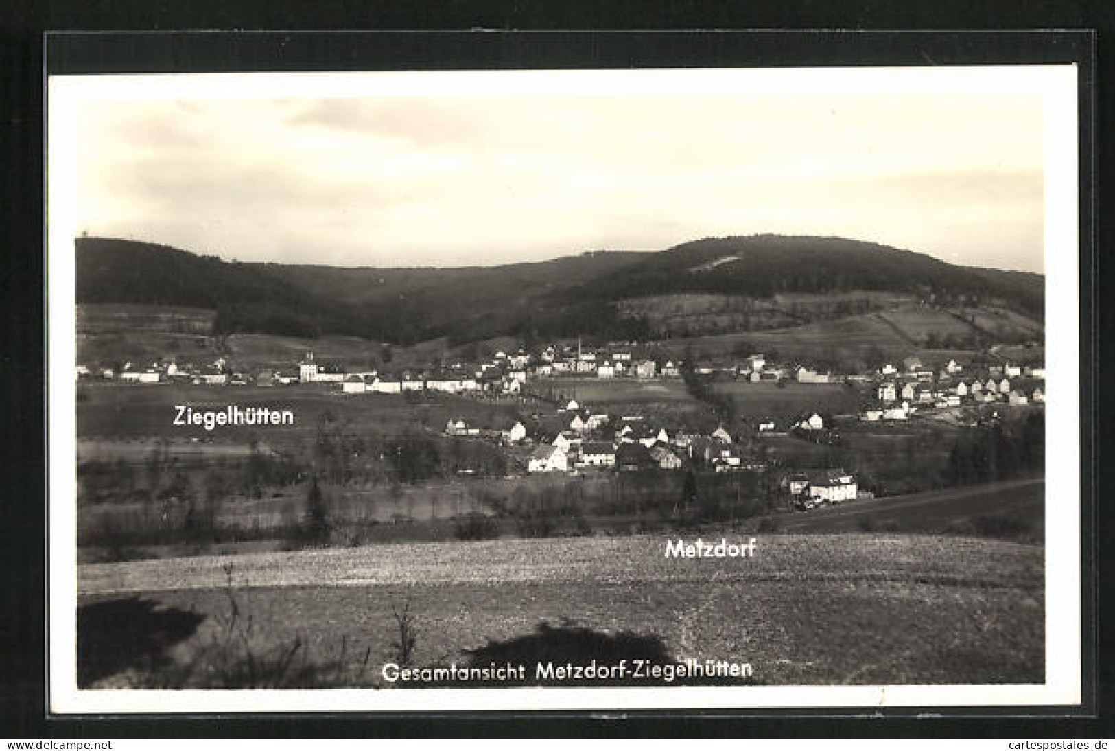 AK Metzdorf - Ziegelhütten / Kulmbach, Gesamtansicht Mit Ziegelhütten  - Kulmbach