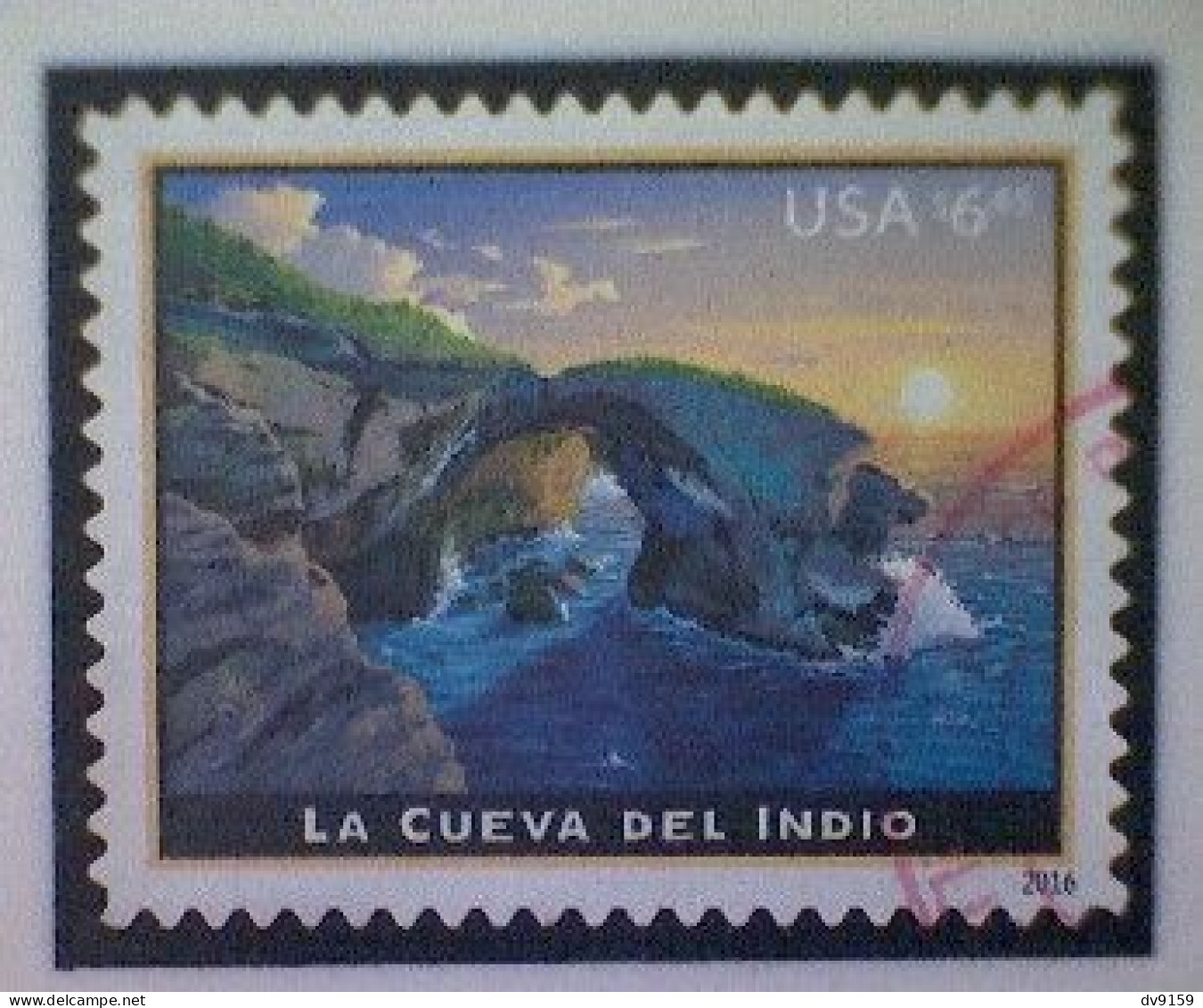 United States, Scott #5040, Used(o), 2016, American Landmarks Series: Cueva Del Indio, $6.45, Multicolored - Used Stamps