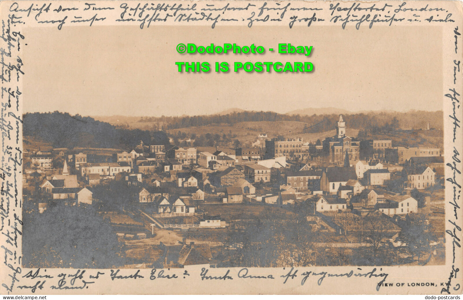 R346280 View Of London. Postcard. 1908 - Sonstige & Ohne Zuordnung