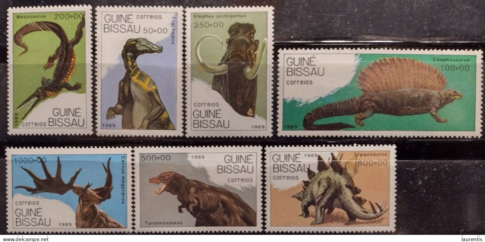 D647  Prehistóric Fauna - G Bissau Yv 542-48 - MNH - 2,50 - Altri & Non Classificati