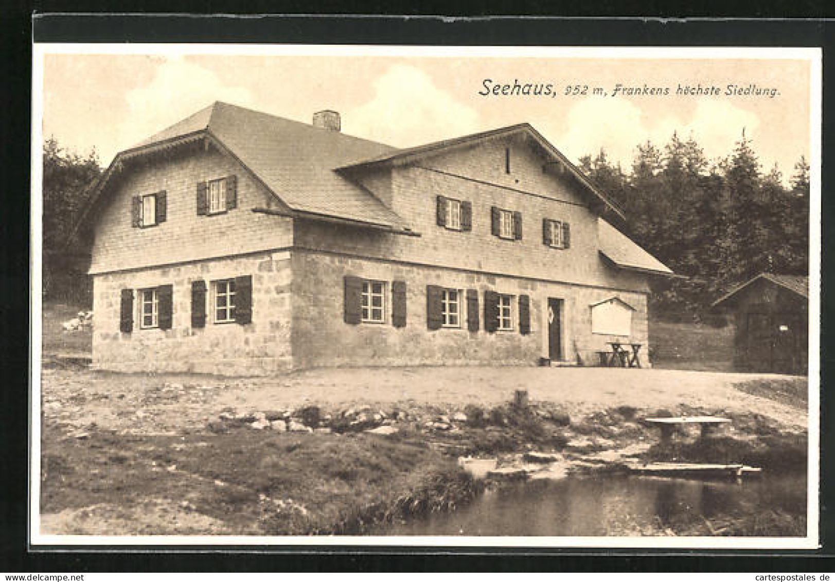 AK Tröstau, Gasthaus Seehaus  - Autres & Non Classés