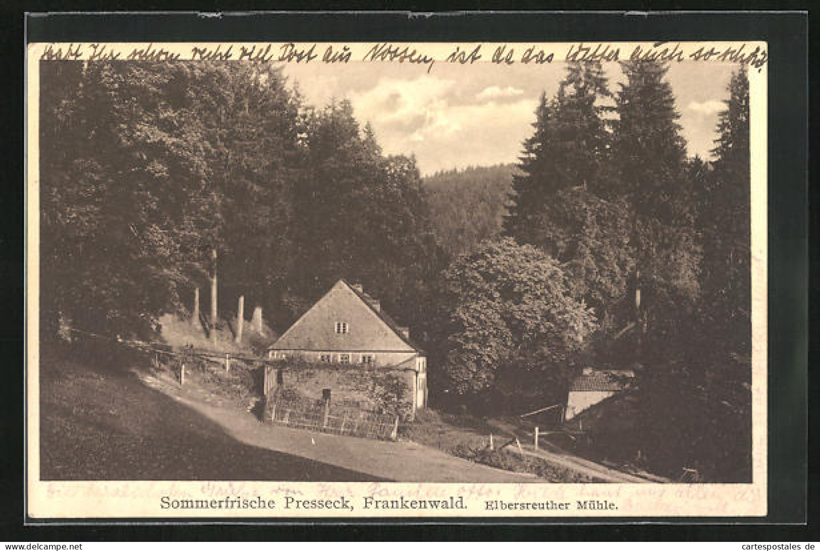 AK Presseck /Frankenwald, Elbersreuther Mühle  - Altri & Non Classificati