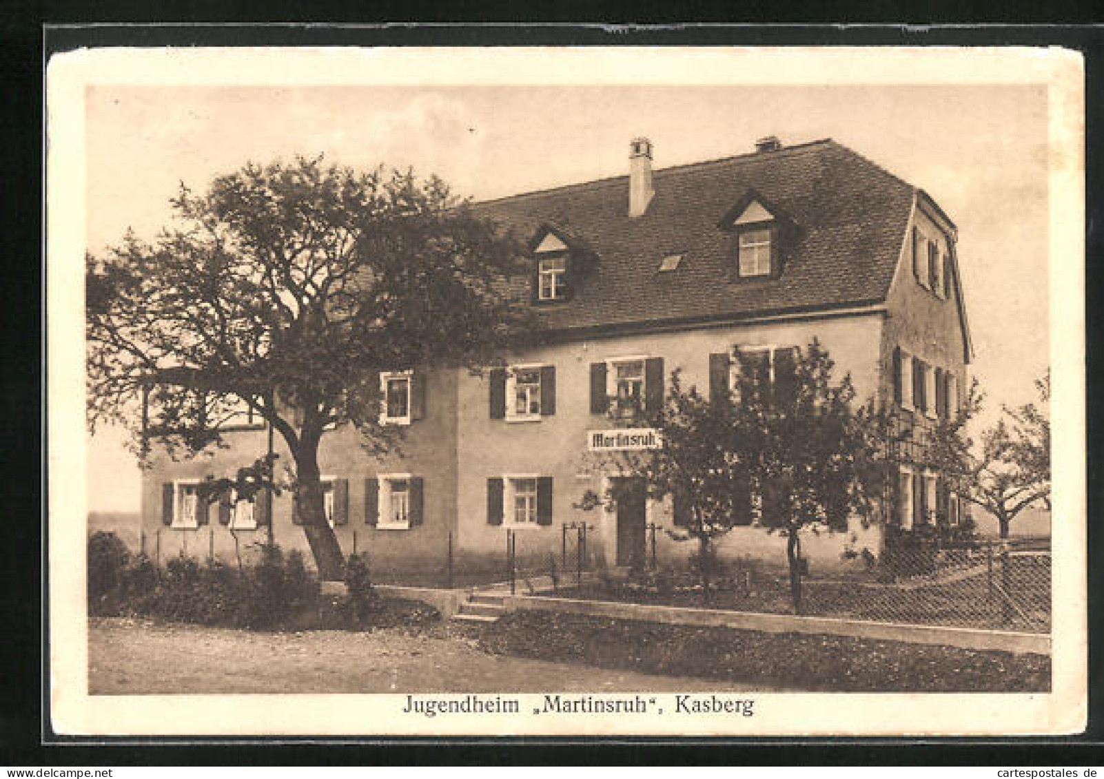 AK Kasberg, Jugendheim Martinsruh  - Autres & Non Classés