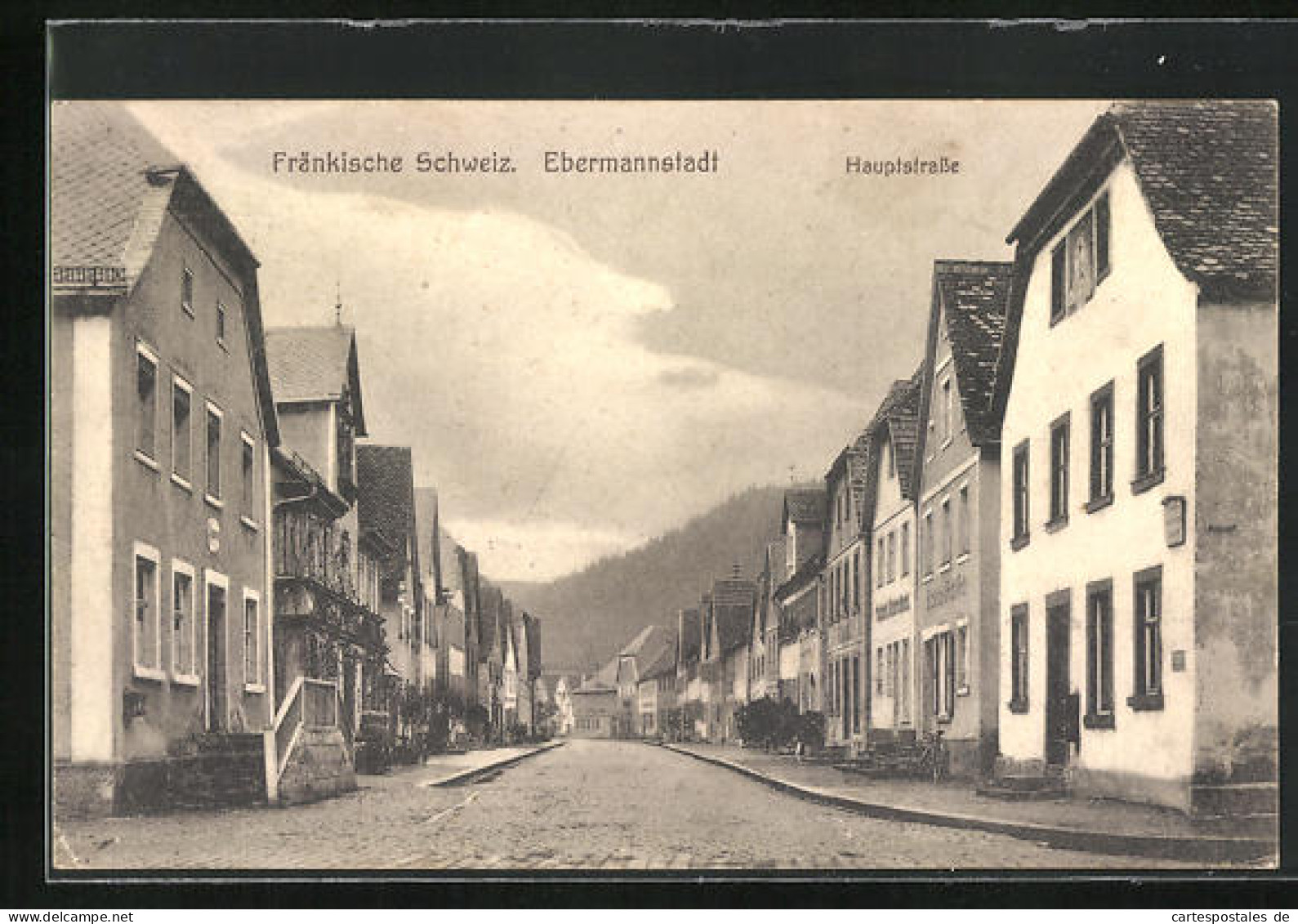 AK Ebermannstadt /Fränk. Schweiz, Hauptstrasse  - Autres & Non Classés