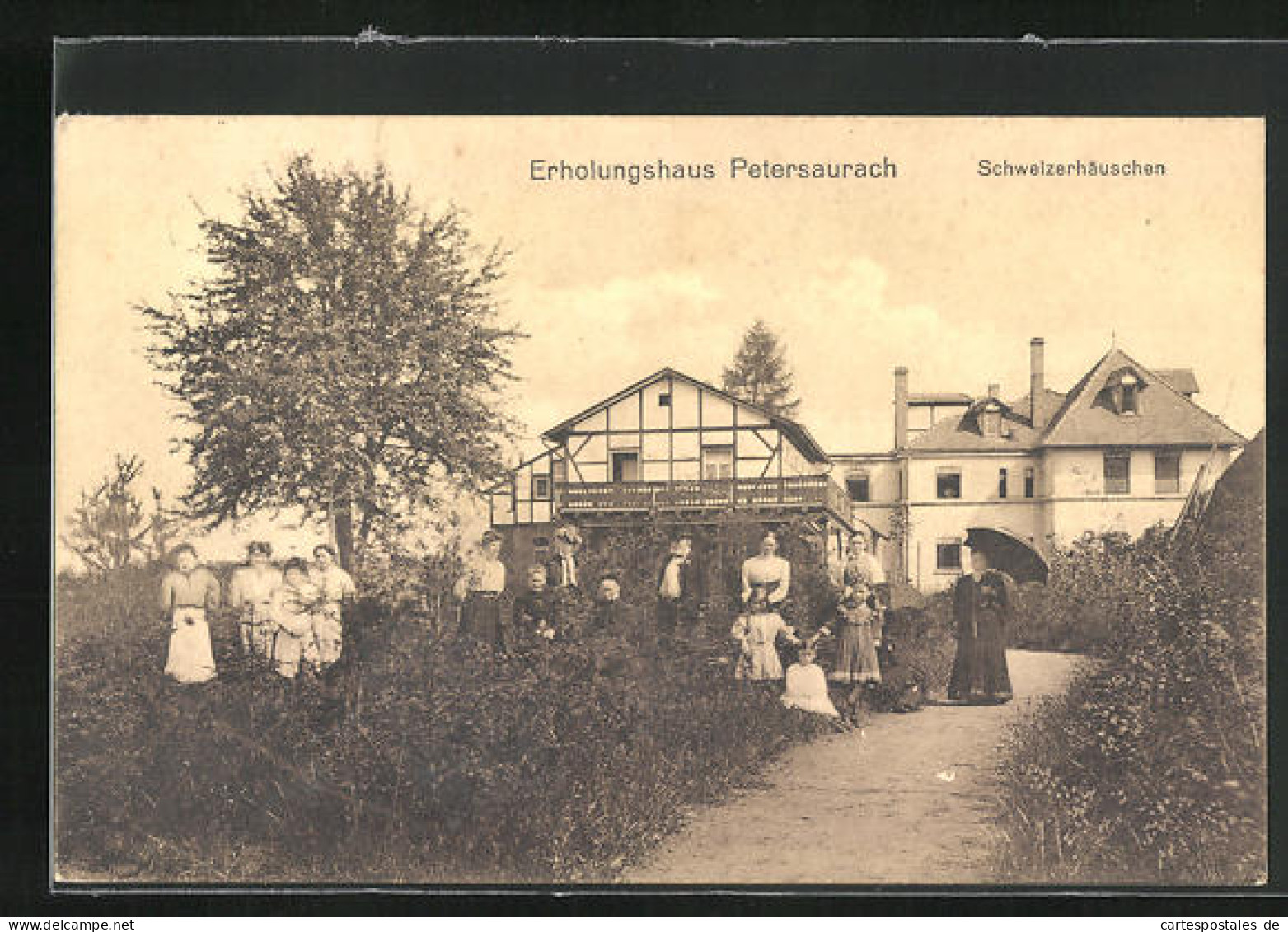 AK Petersaurach, Erholungshaus, Schweizerhäuschen  - Autres & Non Classés