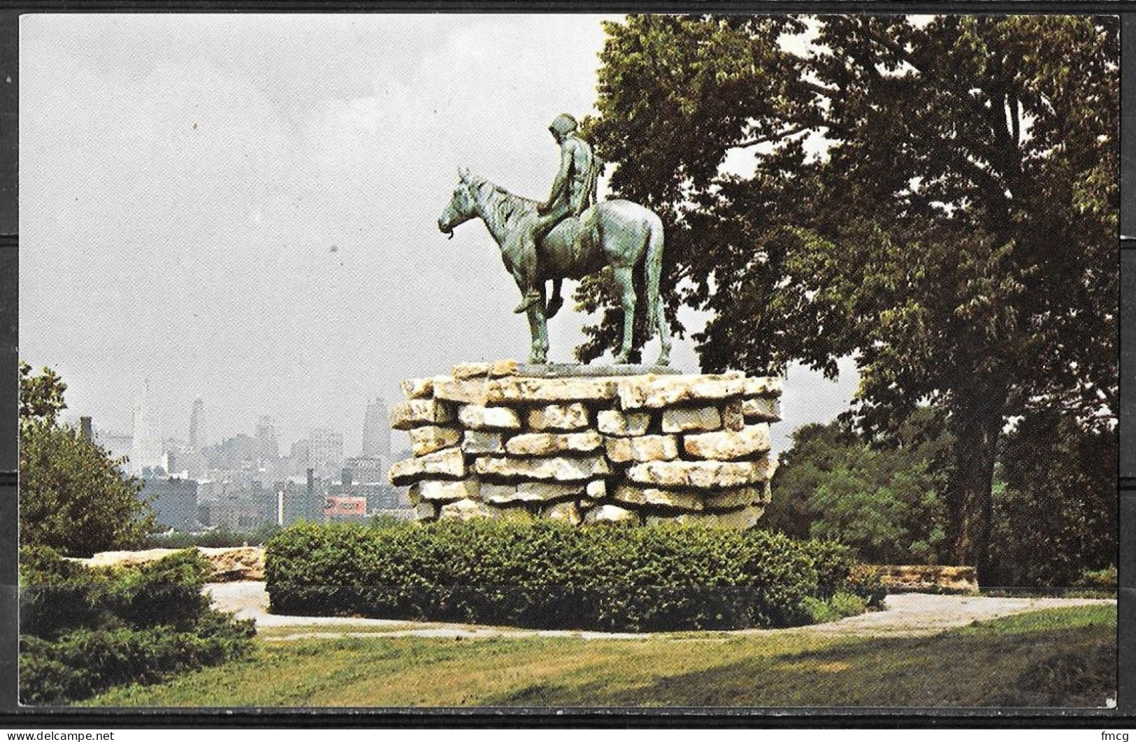 Missouri, Kansas City, Statue "The Scout", Unused - Kansas City – Missouri