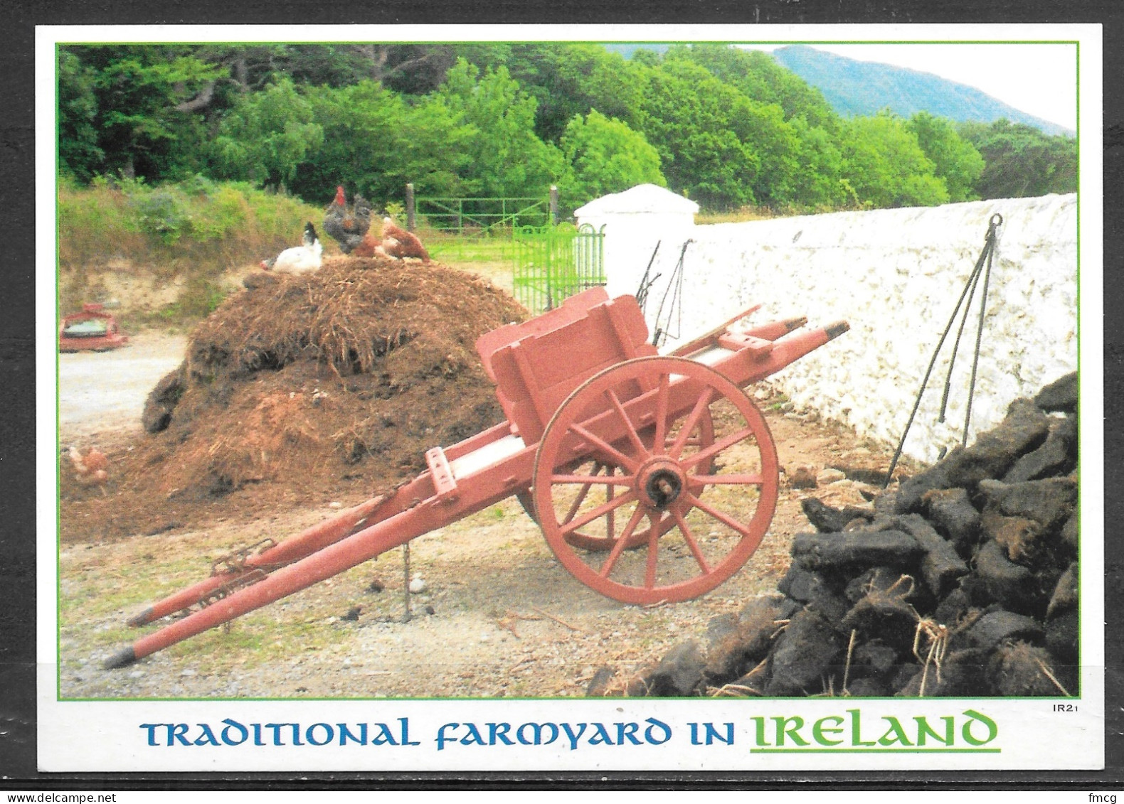 Ireland, Traditional Farmyard, Unused - Autres & Non Classés
