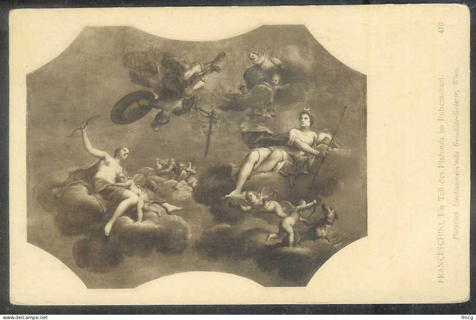 1909 Wein Austria - Angels In Clouds, Unused - Andere & Zonder Classificatie