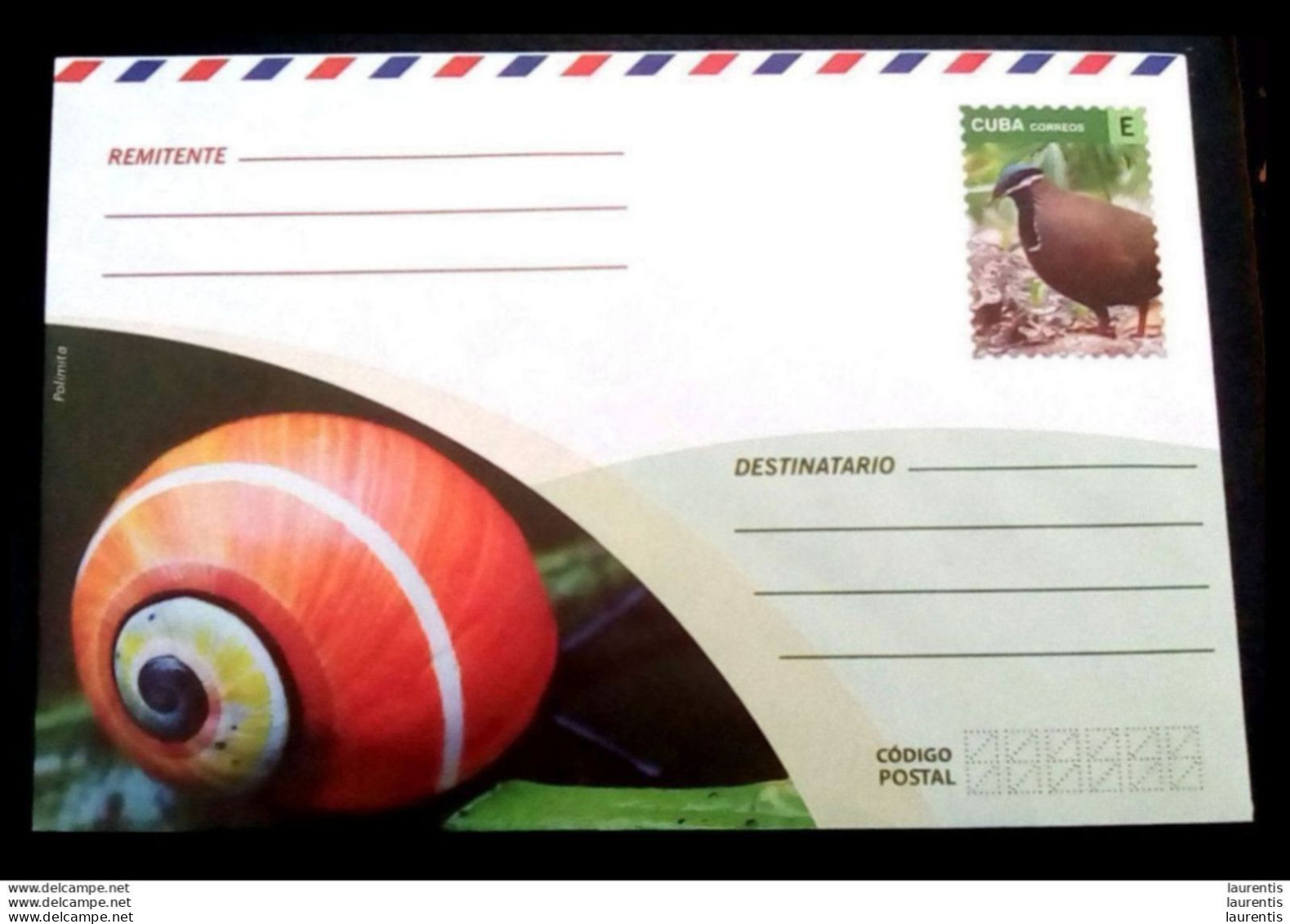 7660  Birds -   Shells - Postal Stationery - 2018 - Unused - Cb - 2,35 . - Sonstige & Ohne Zuordnung