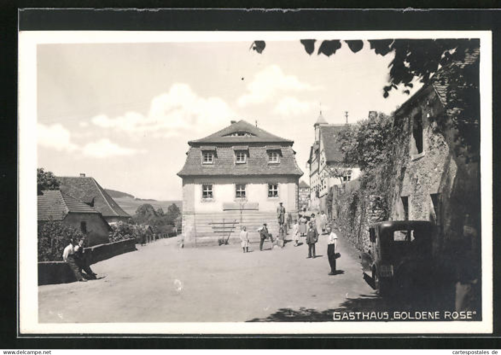 AK Guttenberg Bei Kulmbach, Gasthaus Goldene Rose  - Kulmbach