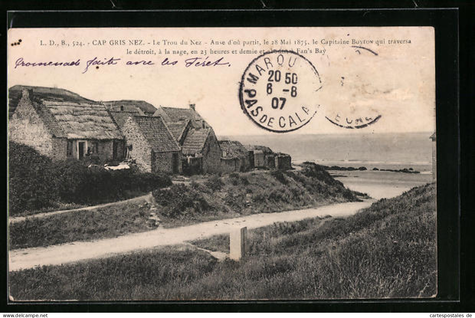 CPA Cap Gris-Nez, Le Trou Du Nez  - Sonstige & Ohne Zuordnung