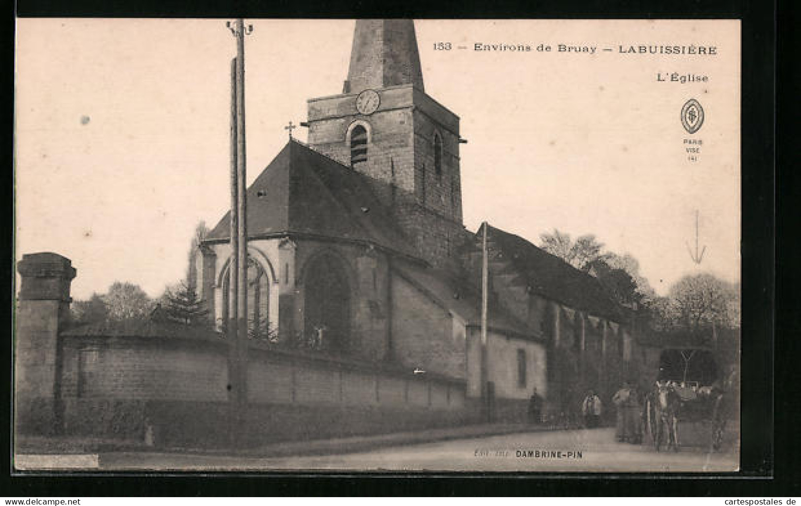 CPA Labuissière, L`Eglise  - Altri & Non Classificati