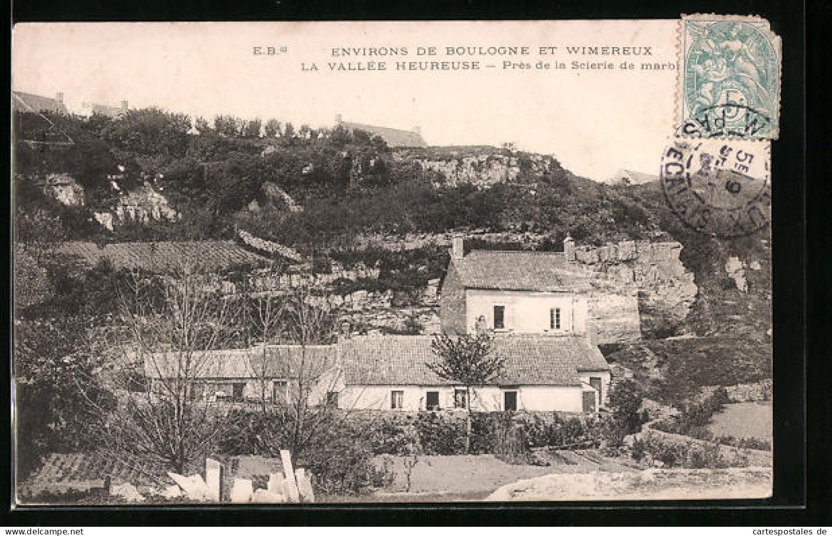 CPA La Vallèe Heureuse, Près De La Scierie De Marb...  - Altri & Non Classificati