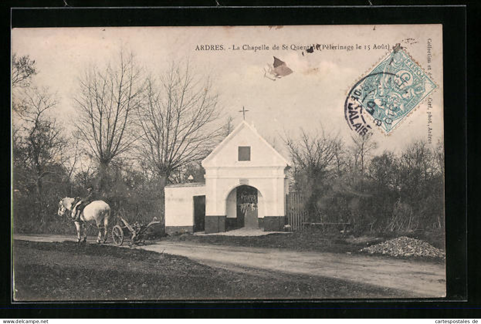 CPA Ardres, La Chapelle De St Quentin  - Ardres