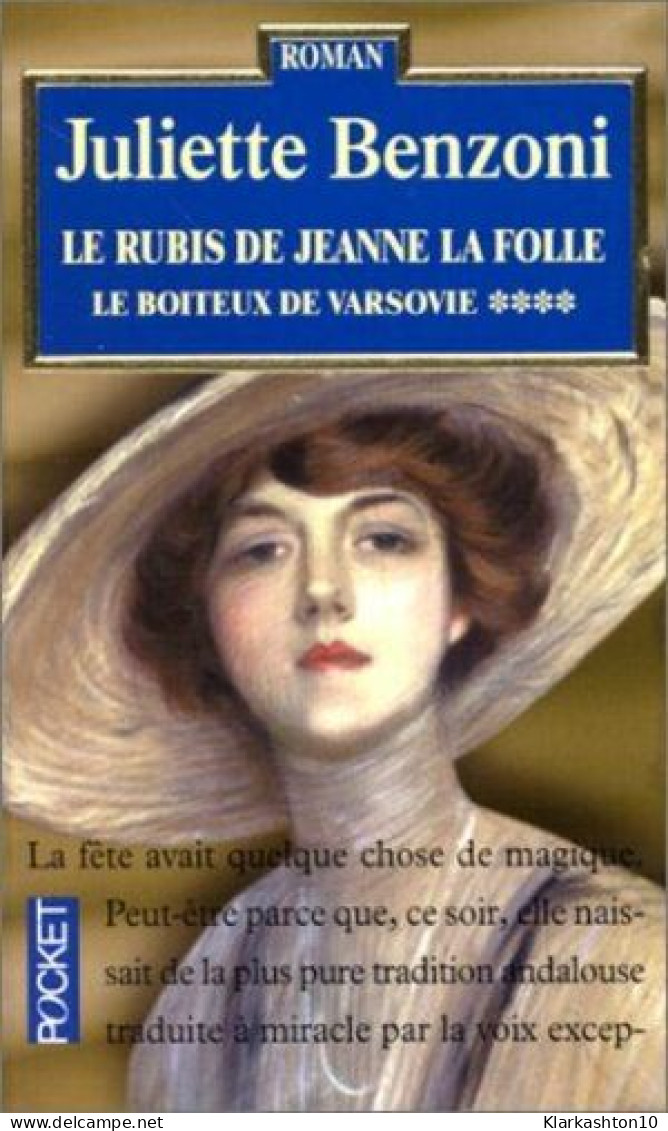 Le Rubis De Jeanne La Folle (Le Boiteux De Varsovie Tome 4) - Otros & Sin Clasificación