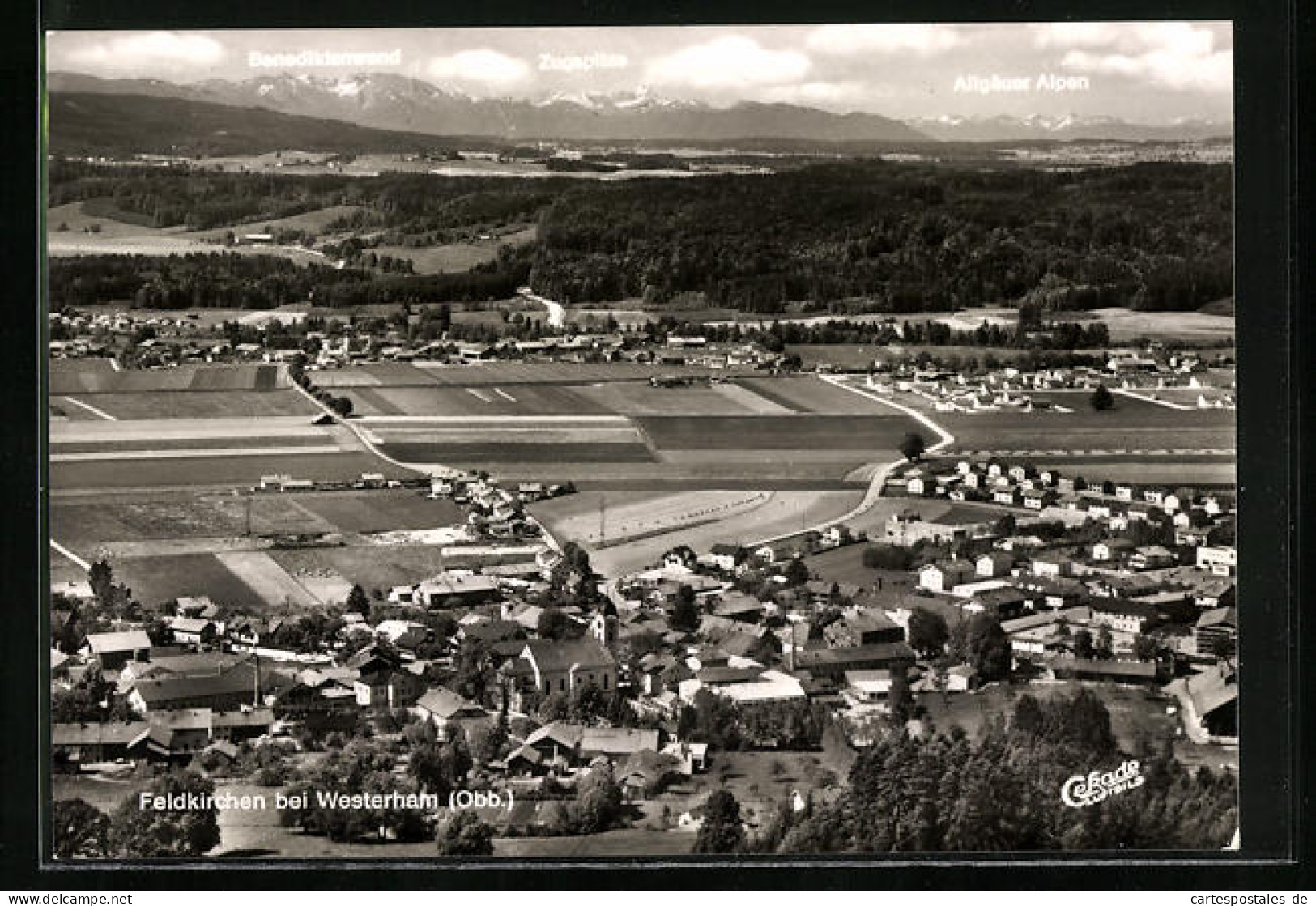 AK Feldkirchen / Obb., Gesamtansicht  - Altri & Non Classificati