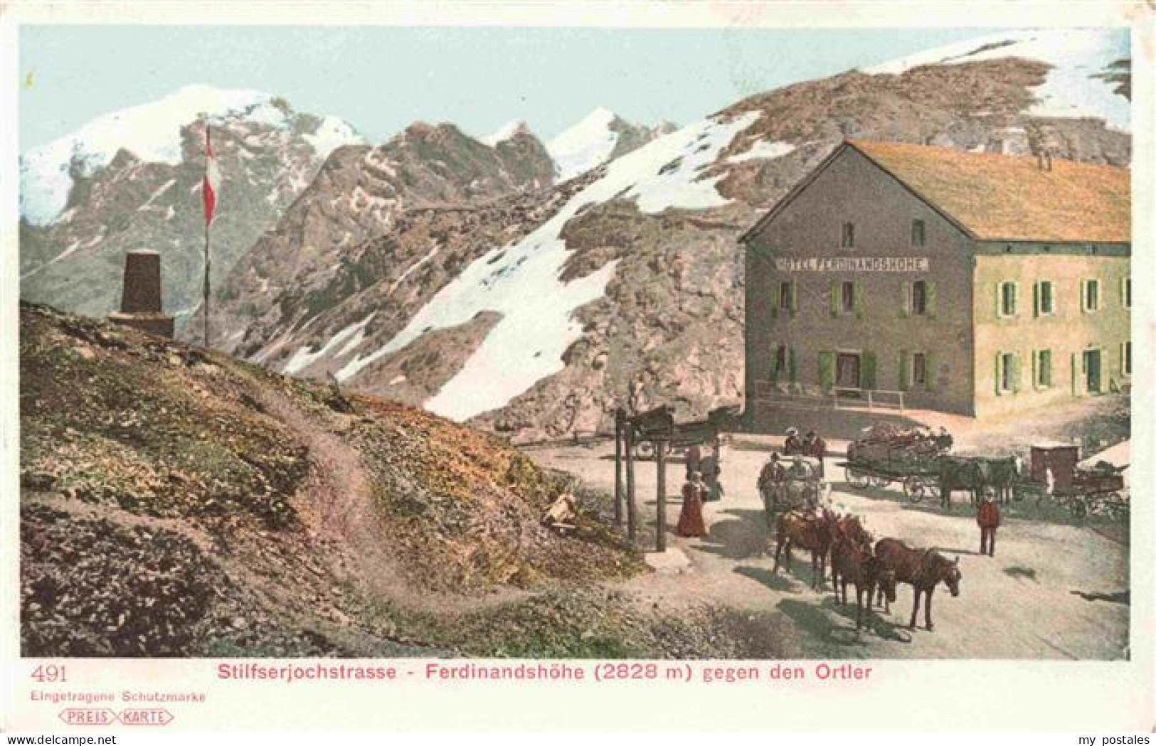 73976246 Stilfserjoch_2750m_Passo_dello_Stelvio_IT Berghotel Ferdinandshoehe Geg - Altri & Non Classificati