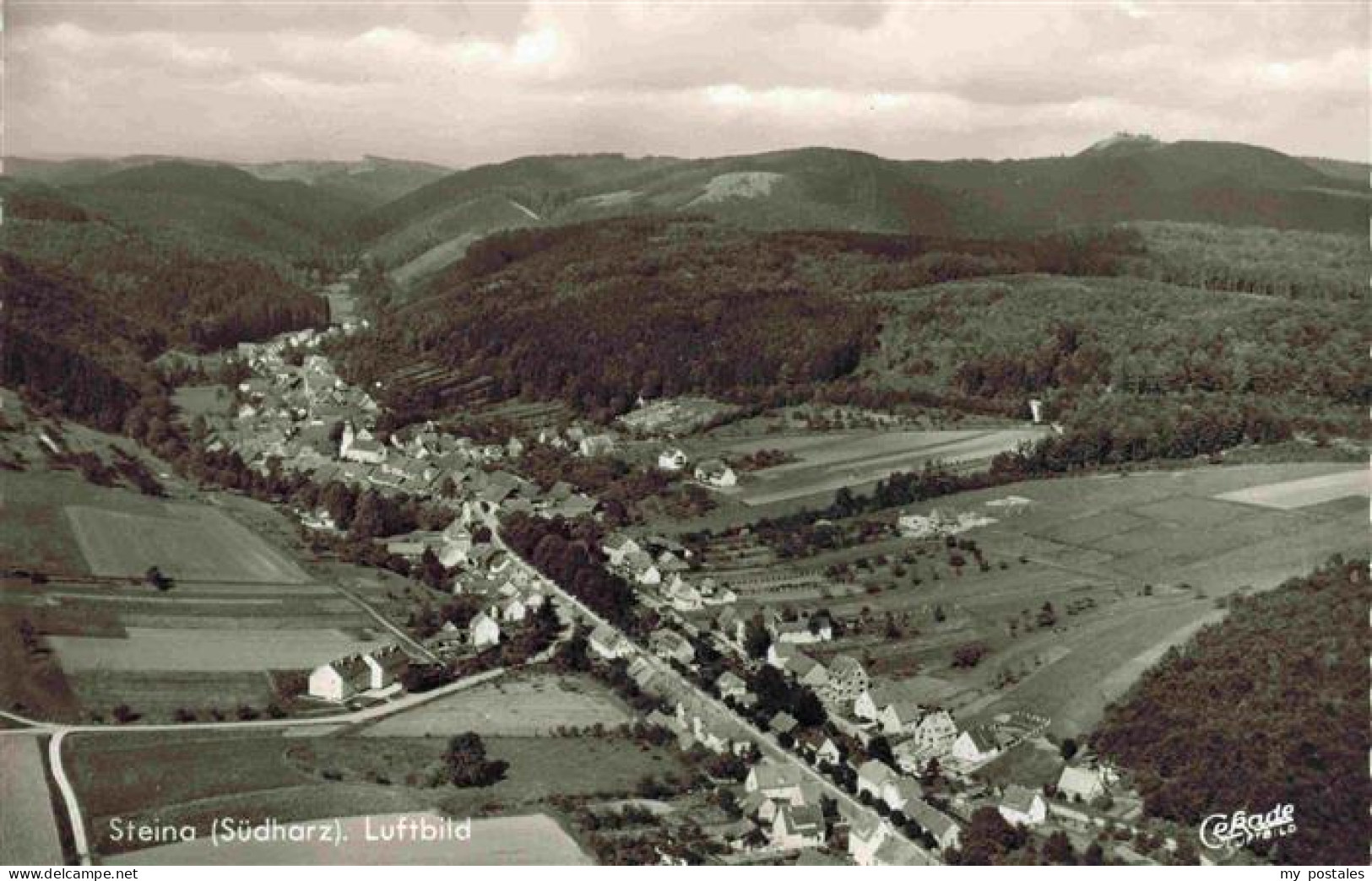 73976241 Steina_Bad_Sachsa_Suedharz Fliegeraufnahme - Bad Sachsa