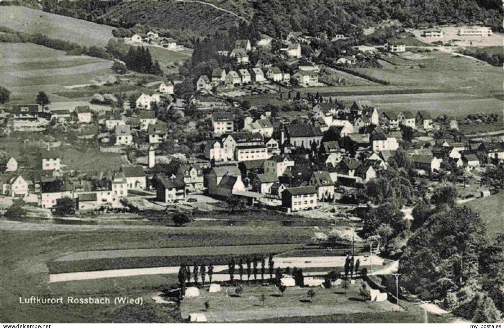 73976233 Rossbach_Wied Panorama Luftkurort - Autres & Non Classés