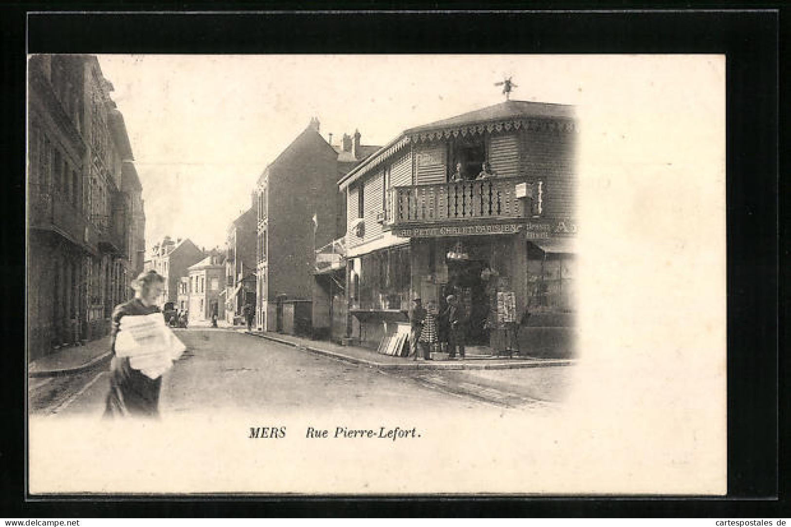 CPA Mers, Rue Pierre-Lefort  - Autres & Non Classés