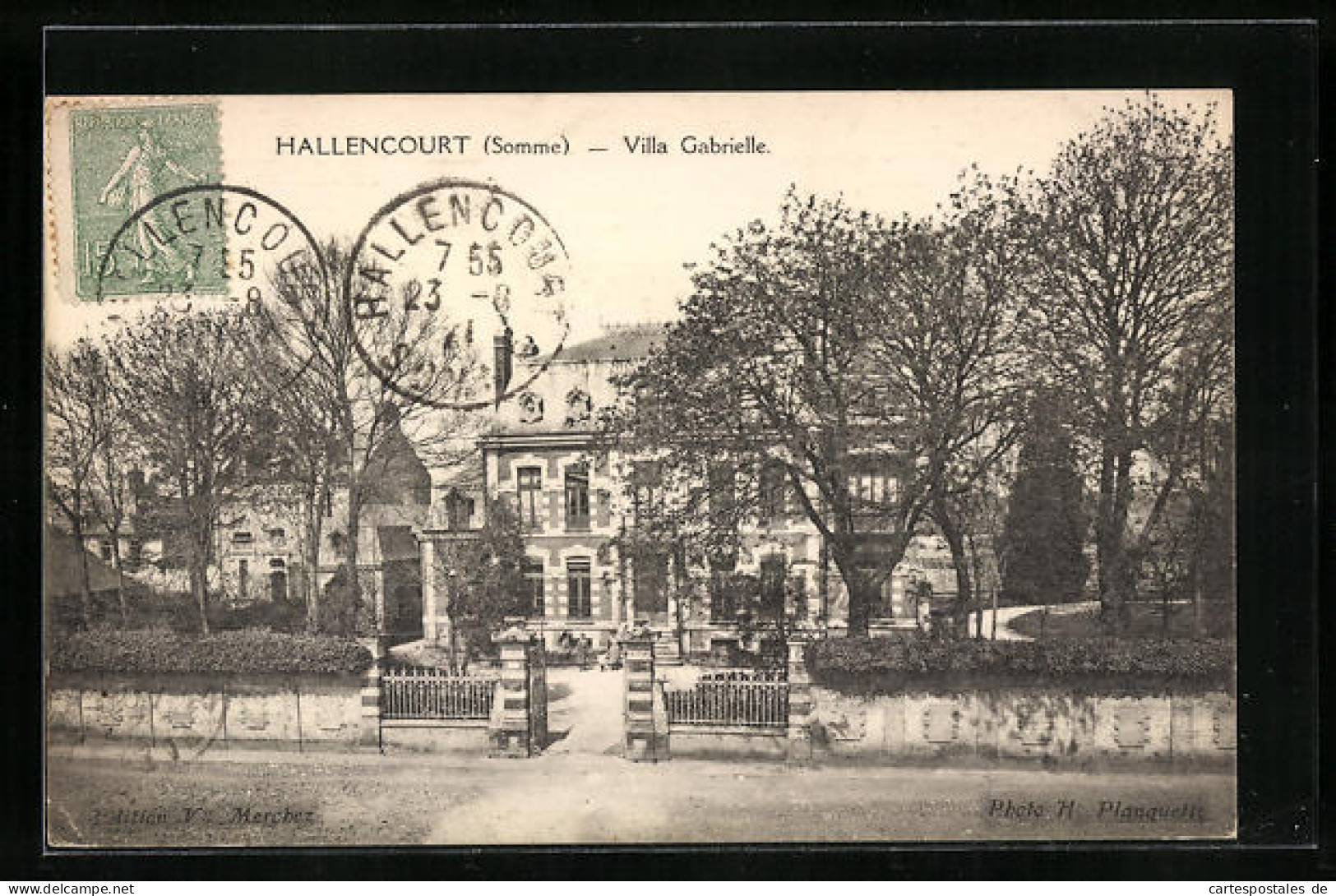 CPA Hallencourt, Villa Gabrielle  - Autres & Non Classés