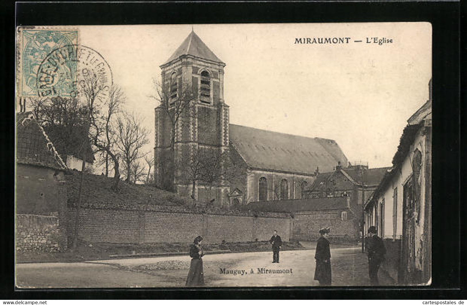 CPA Miraumont, L`Eglise  - Other & Unclassified
