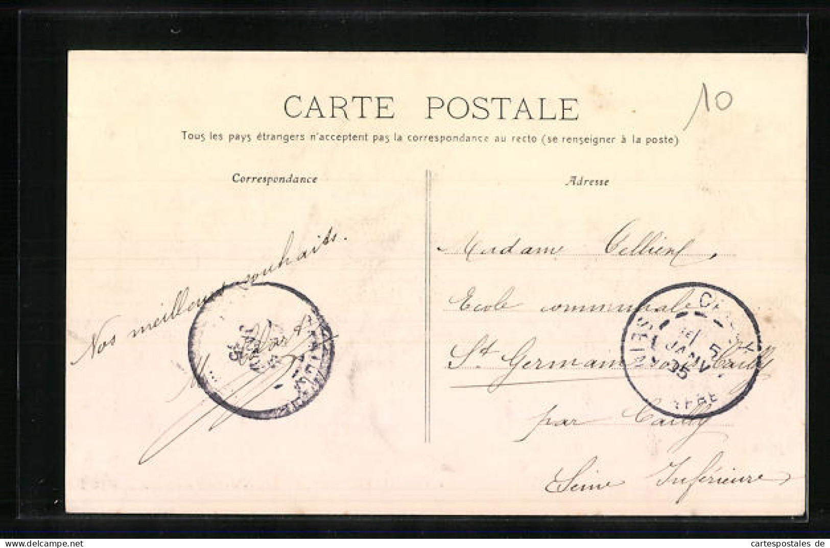 CPA Longpré-les-Corps-Saints, Place  - Other & Unclassified