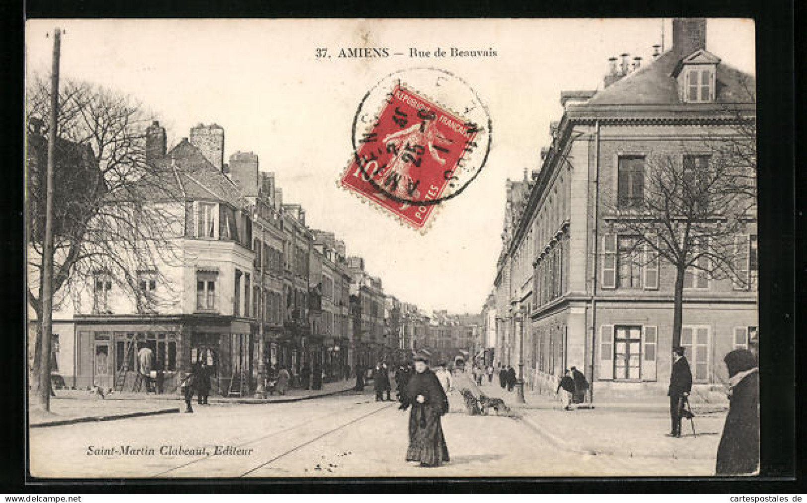 CPA Amiens, Rue De Beauvais  - Amiens