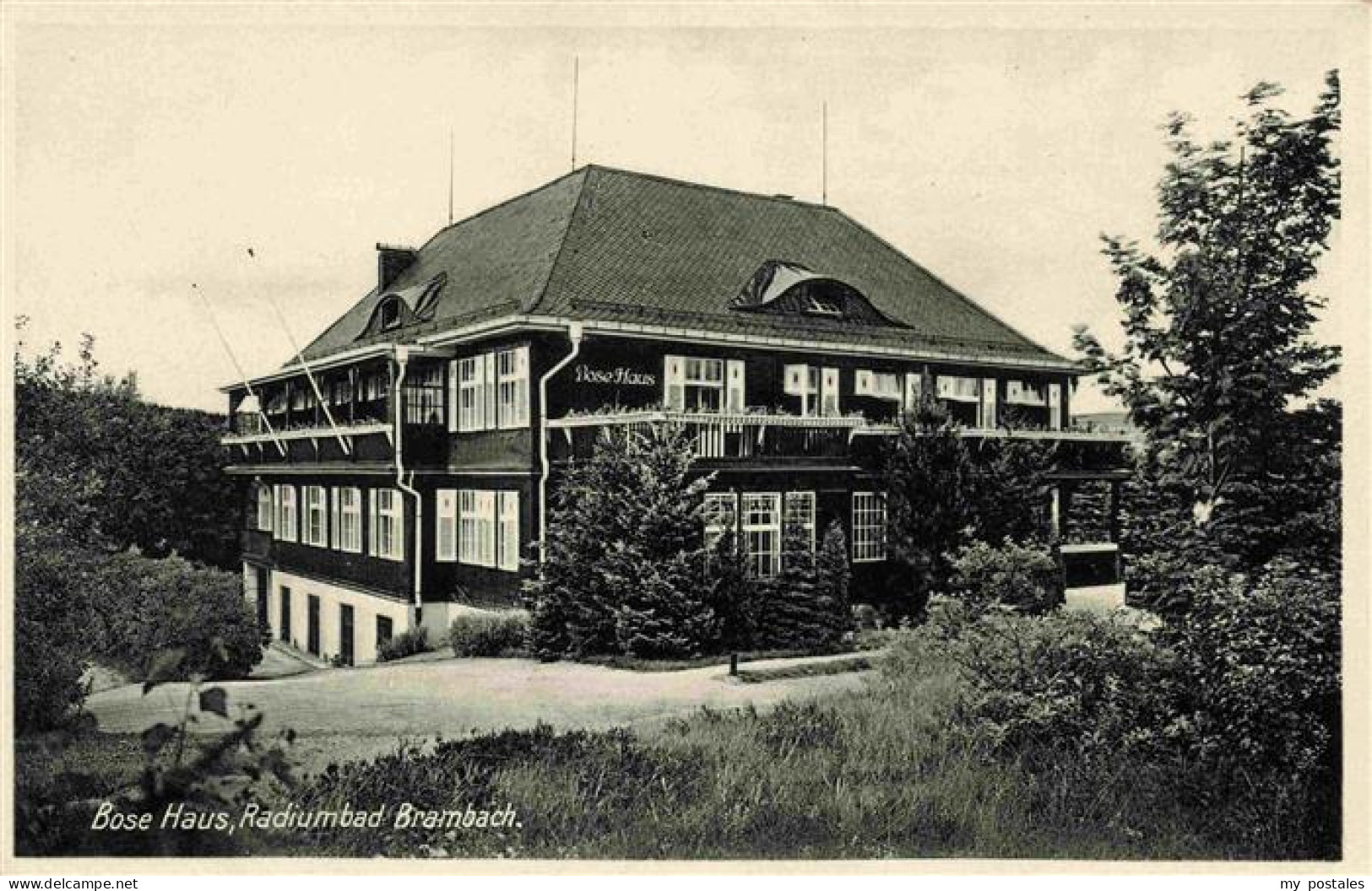 73976162 Bad_Brambach Bose Haus Radiumbad - Bad Brambach