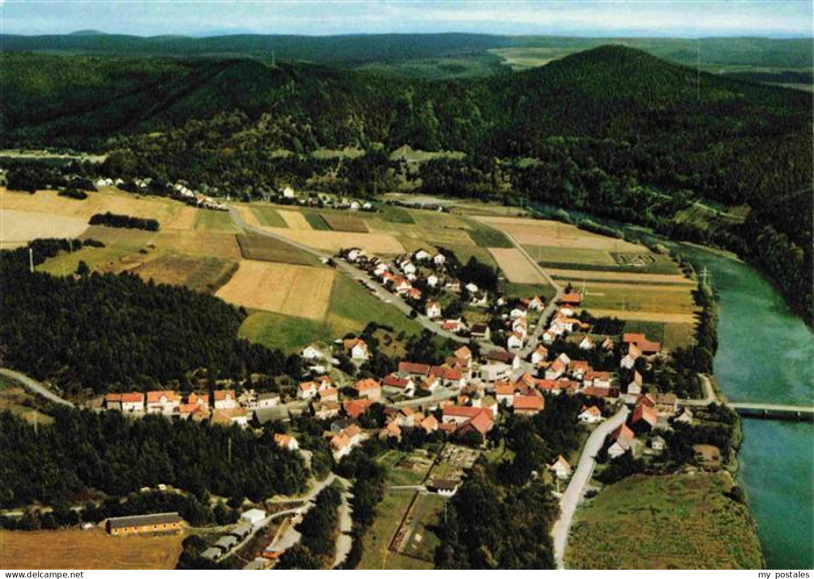 73976115 Hemfurth-Edersee_Edertal Fliegeraufnahme - Sonstige & Ohne Zuordnung