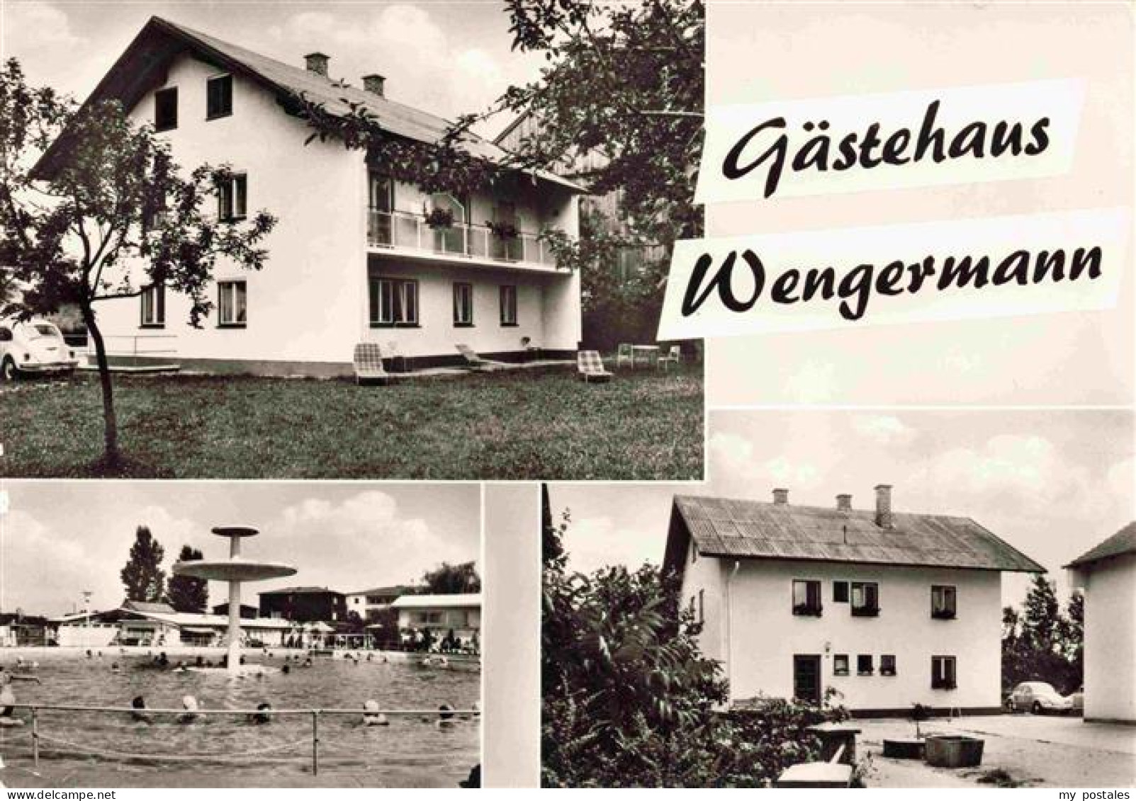 73976110 Safferstetten_Bad_Fuessing Gaestehaus Wengermann Freibad - Bad Fuessing