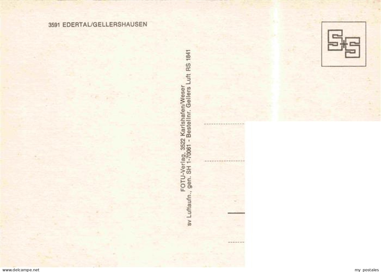 73976098 Gellershausen_Edertal Fliegeraufnahme - Andere & Zonder Classificatie