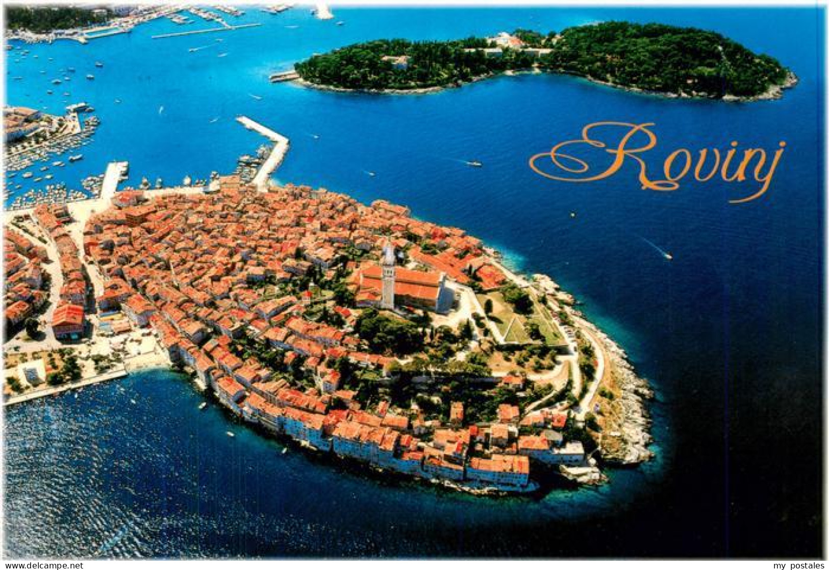 73945771 Rovinj_Rovigno_Istrien_Croatia Fliegeraufnahme - Croatie