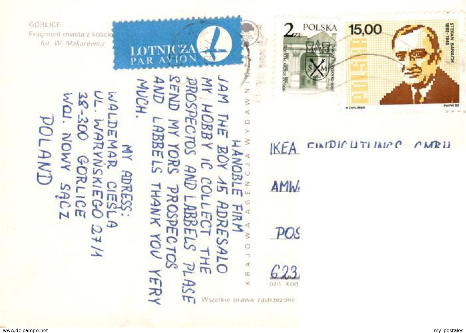 73945728 Gorlice Fragment Miasta Z Kosciol - Pologne