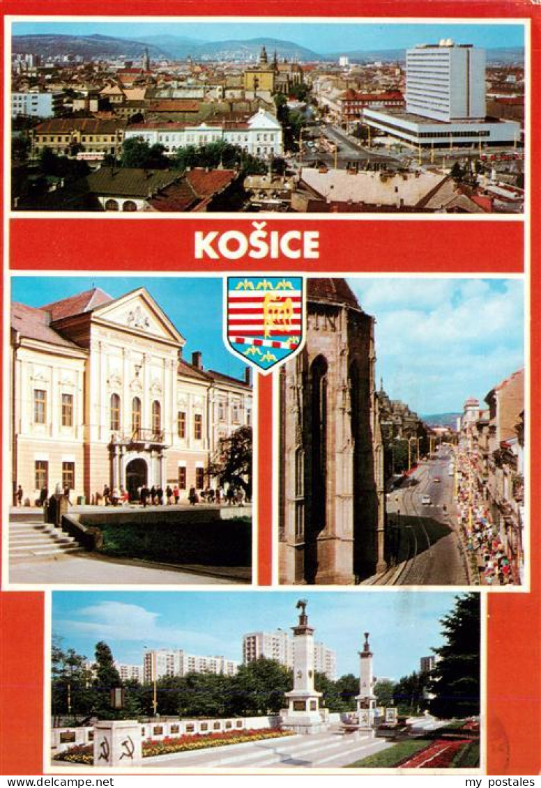 73945727 Kosice_Kassa_Kaschau_Slovakia Panorama Dom Kosickeho Viadneho Programu  - Slovacchia