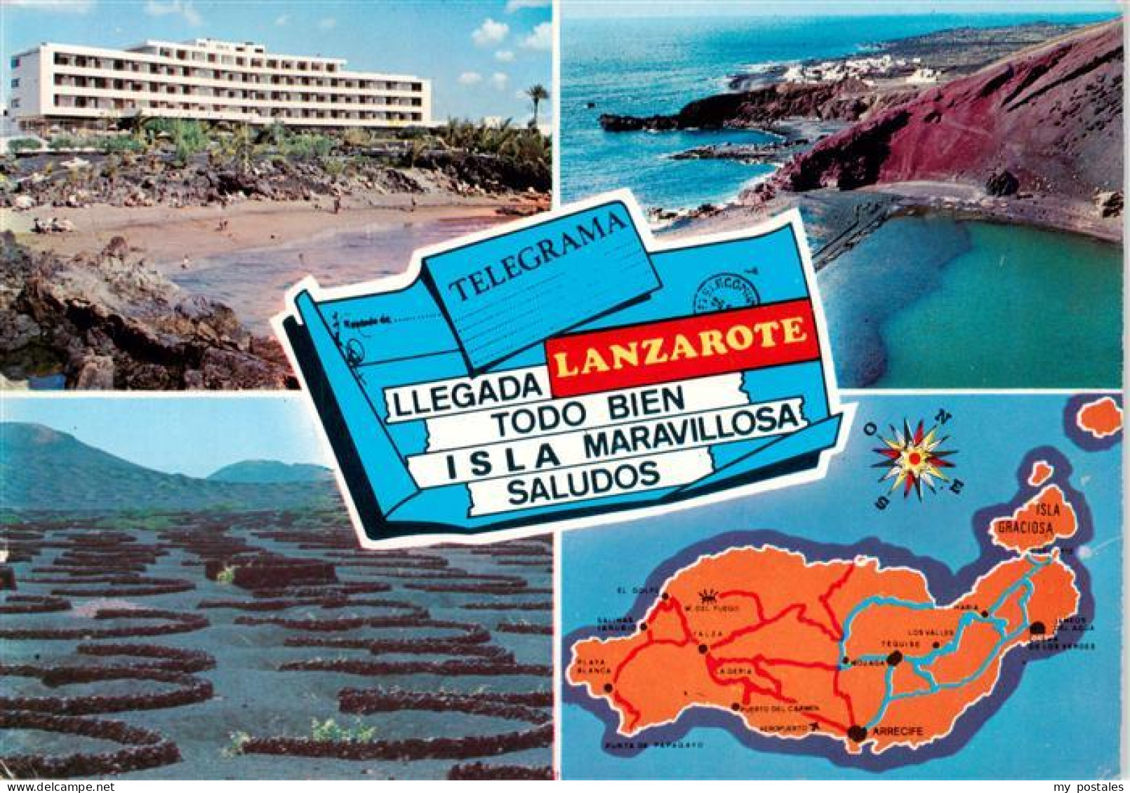 73945725 Lanzarote_Kanarische Inseln_ES Isla De Los Volcanes - Andere & Zonder Classificatie