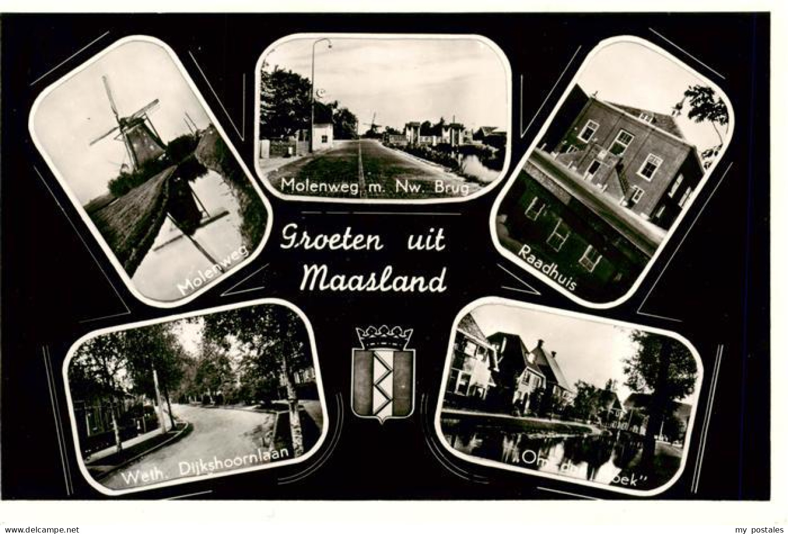 73945697 Maasland Molenweg Raadhuis Weth Dijkshoornlaan  - Altri & Non Classificati