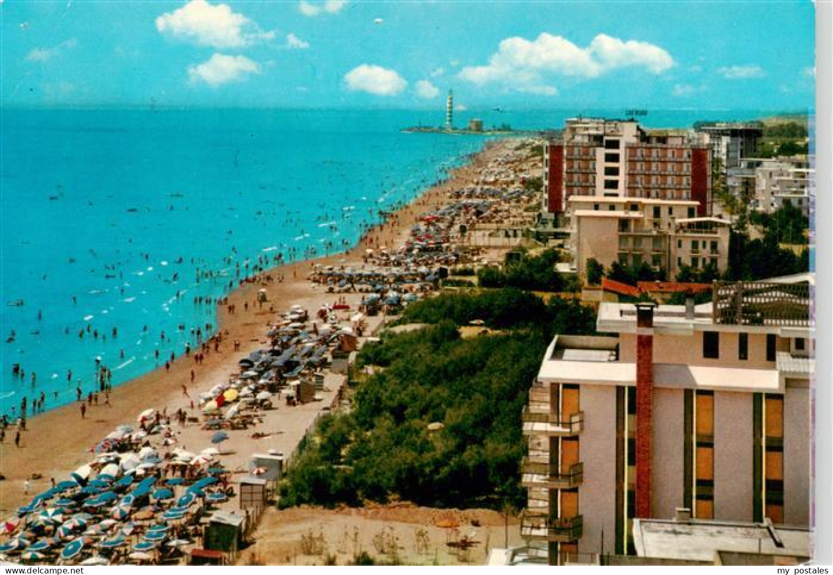 73945689 Jesolo_Lido_IT Spiaggia E Faro Strand Hotels Leuchtturm - Altri & Non Classificati