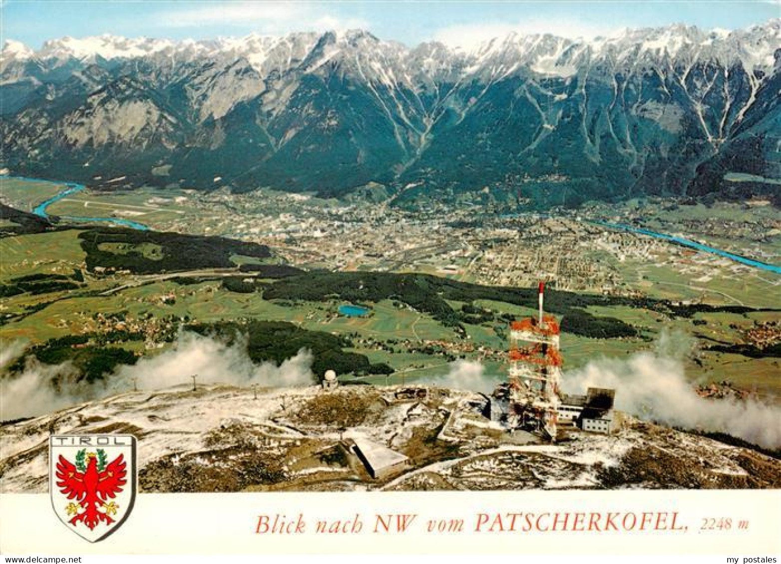 73945636 Patscherkofel_2248m_Tirol_AT Mit Sender Igls Lans Lanser See Aldrians I - Sonstige & Ohne Zuordnung