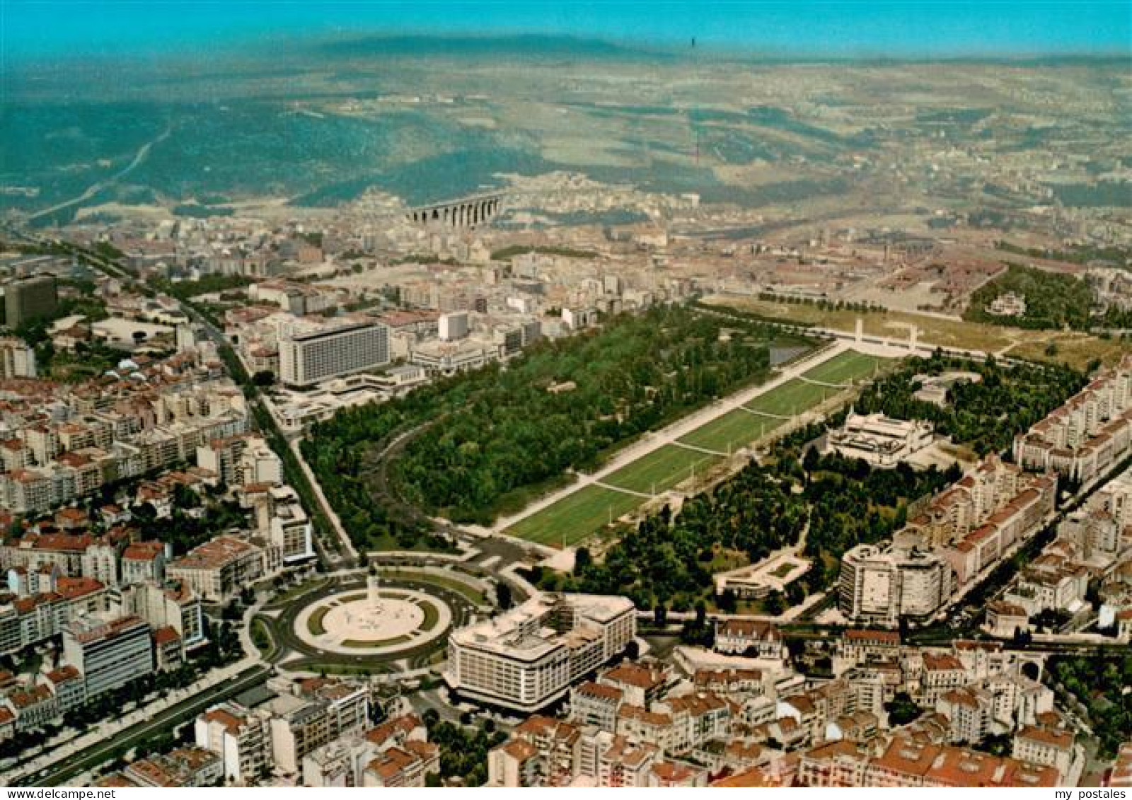 73945586 Lisboa_Lisbon_Lissabon_PT Praca Do Marques De Pombal Et Parque Eduardo  - Otros & Sin Clasificación