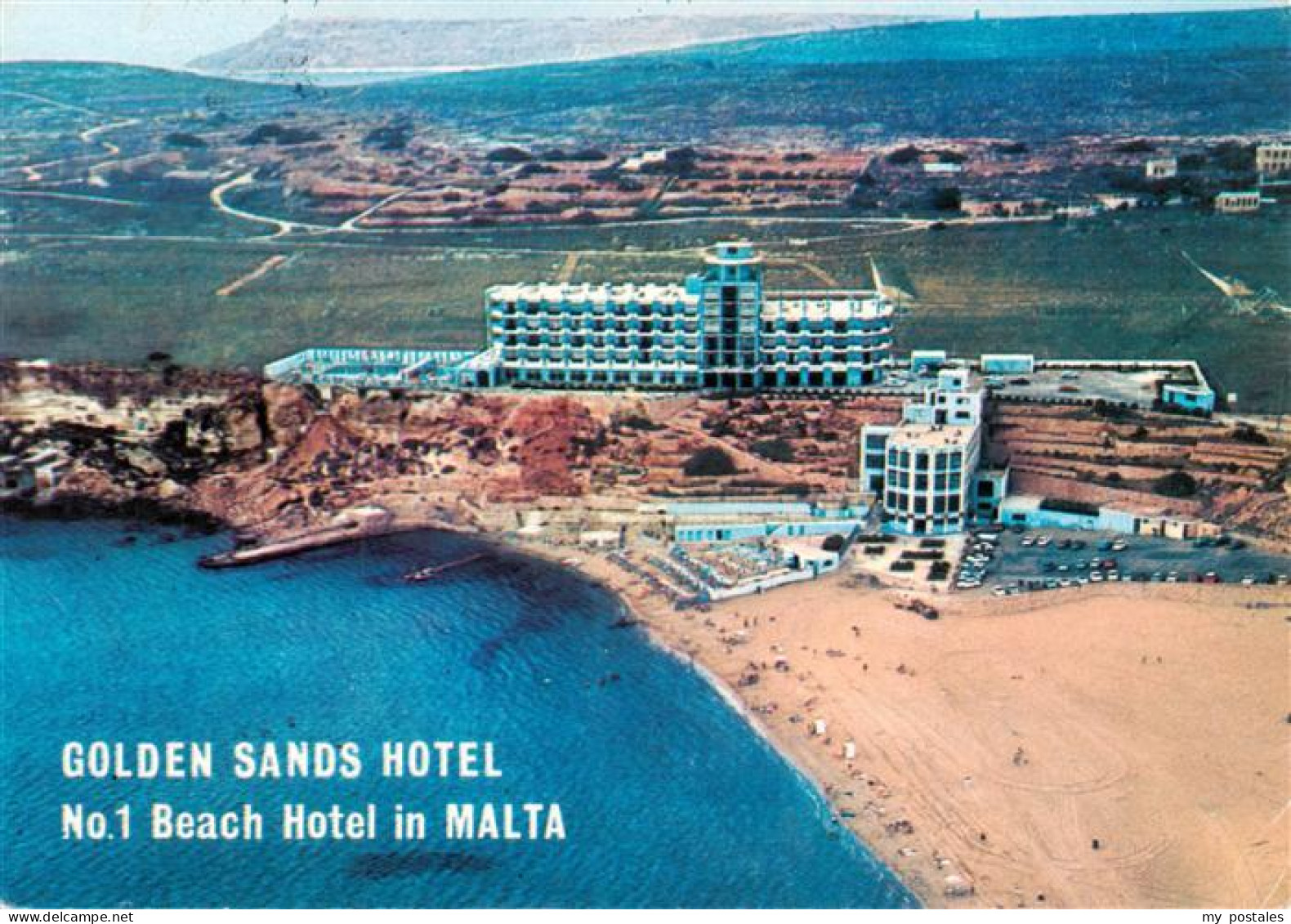 73945578 Malta__Insel Golden Sands Hotel Beach - Malta