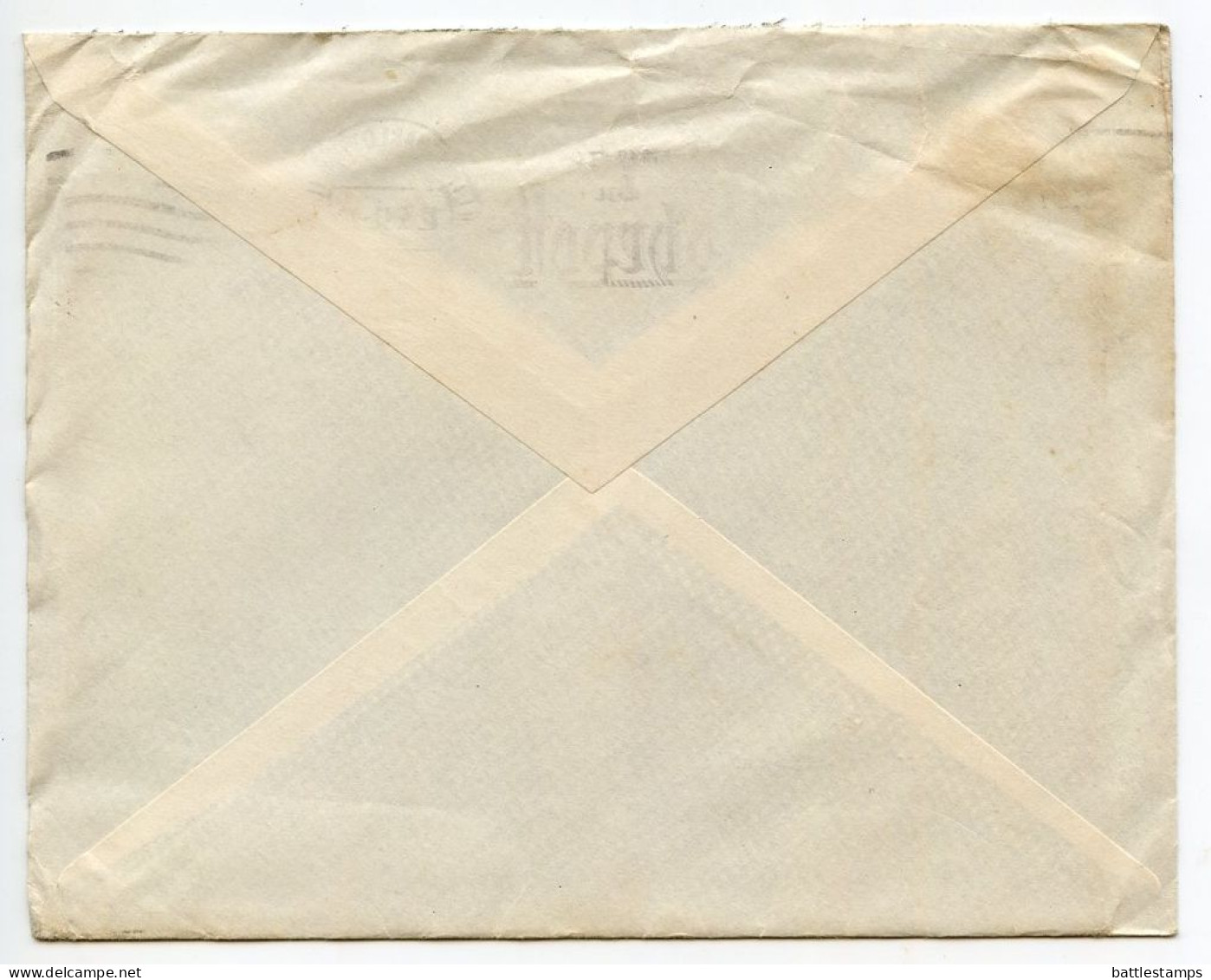 Germany 1941 Cover & Letter; Berlin-Charlottenburg - Fachgruppe Häute Und Felle; 3pf. Hindenburg; Rohrpost Slogan Cancel - Covers & Documents