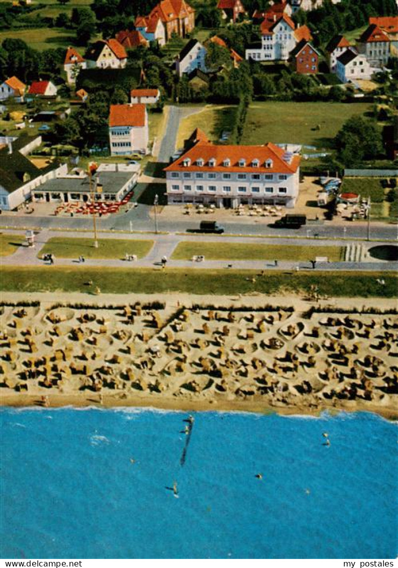 73904181 Duhnen Cuxhaven Fliegeraufnahme Mit Hotel Strandperle - Cuxhaven